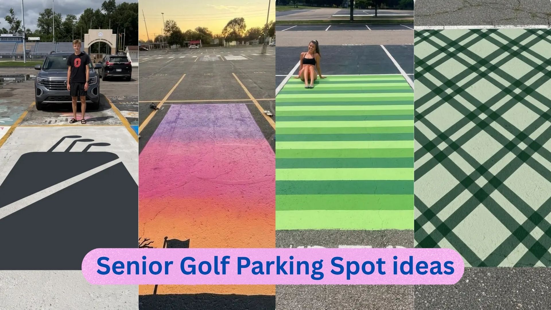 Senior Golf Parking Spot