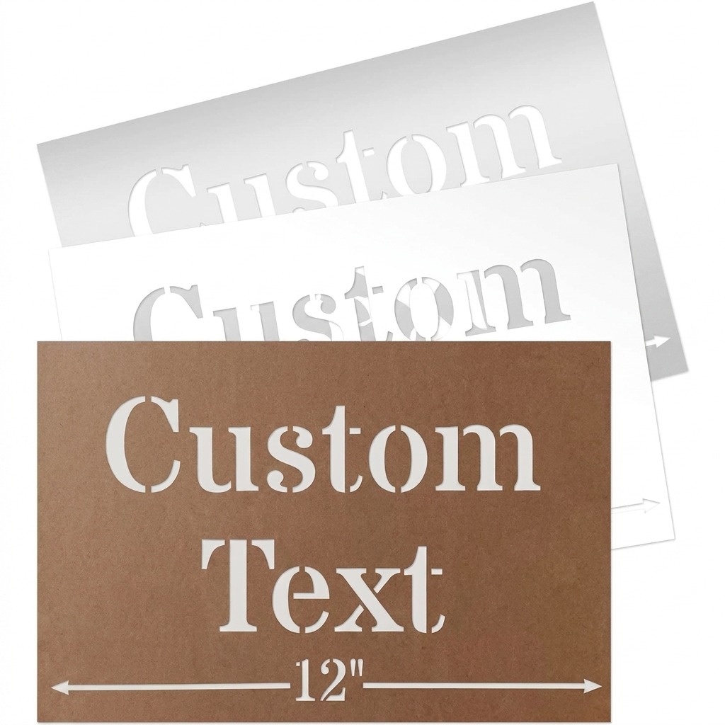 custom parking stencils
