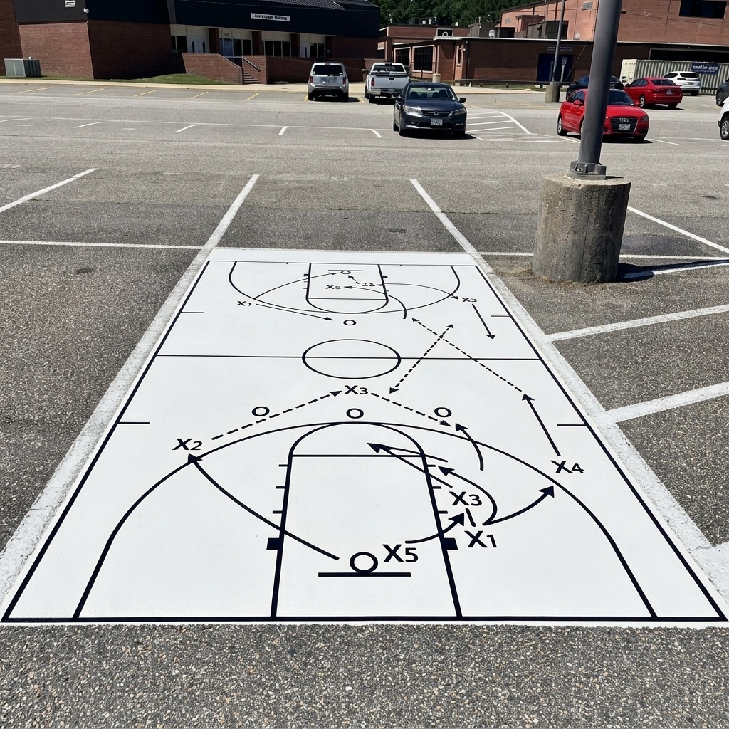 Basketball Senior Parking