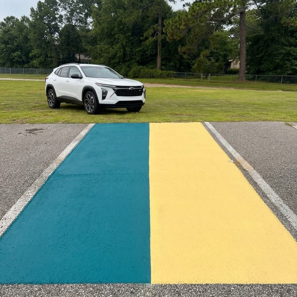 Senior Baseball Parking Spot