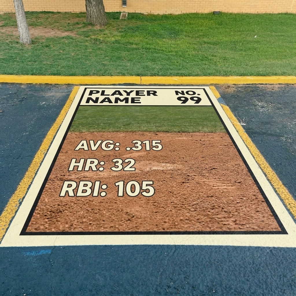 Senior Baseball Parking Spot