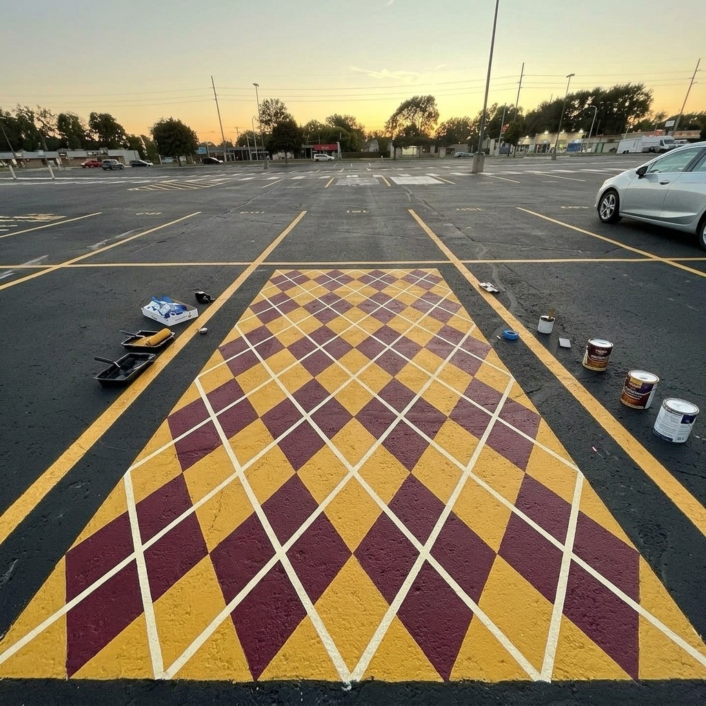 Basketball Senior Parking