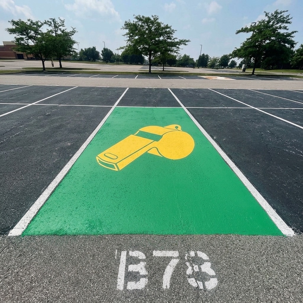Football Parking Spot