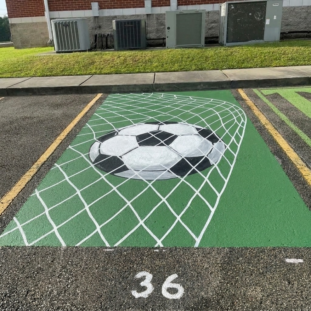 Football Parking Spot