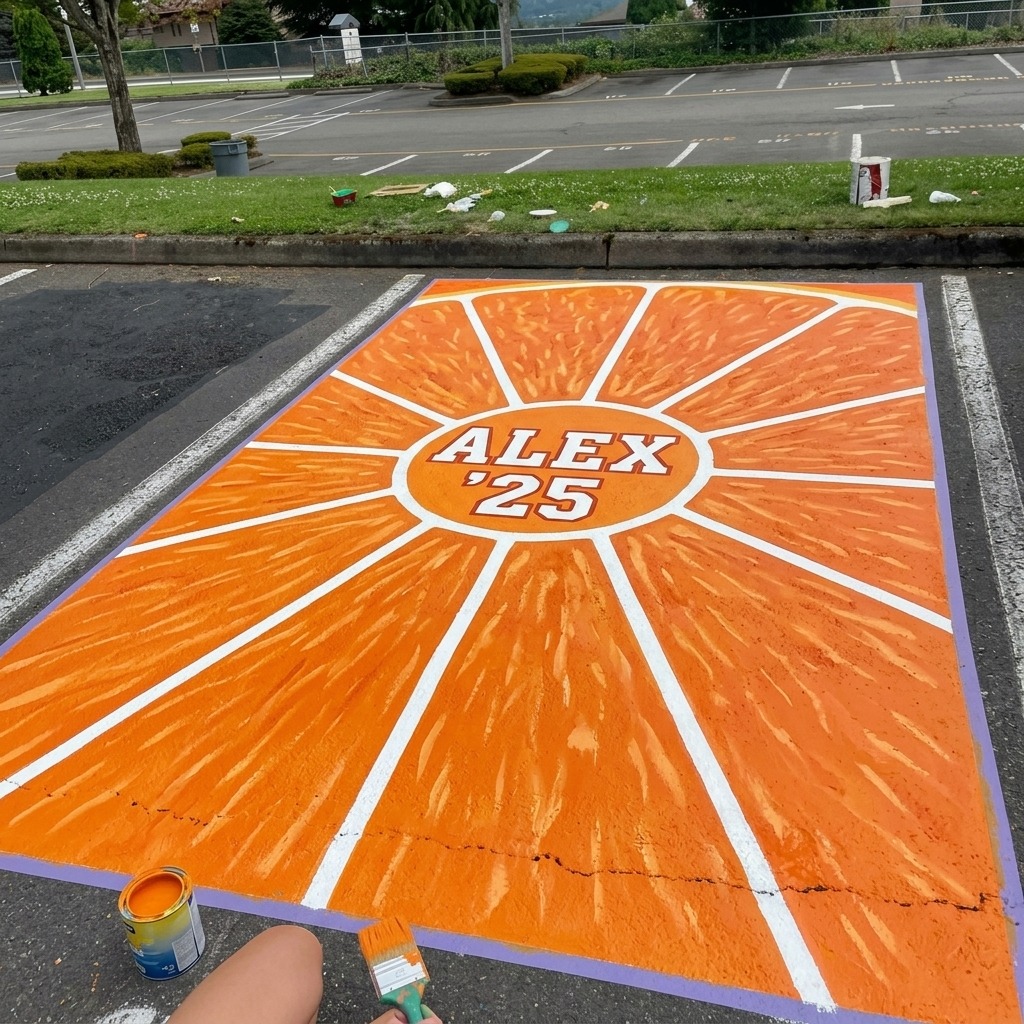 Football Parking Spot