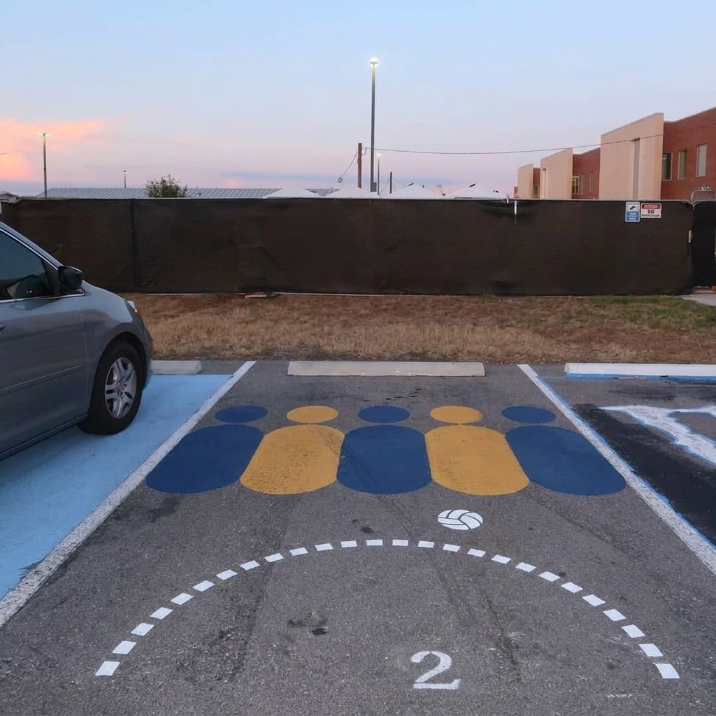 Football Parking Spot